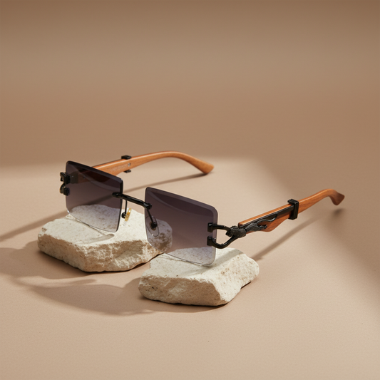 Imperial Shade – Medium Purple Gradient Sunglasses for Men | Monarch Man